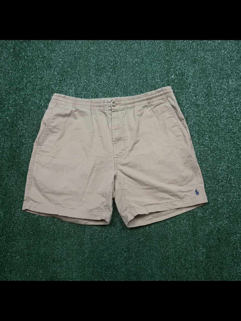 Polo Ralph Lauren Chino Shorts Mens Size L Brown Preppy Lightweight